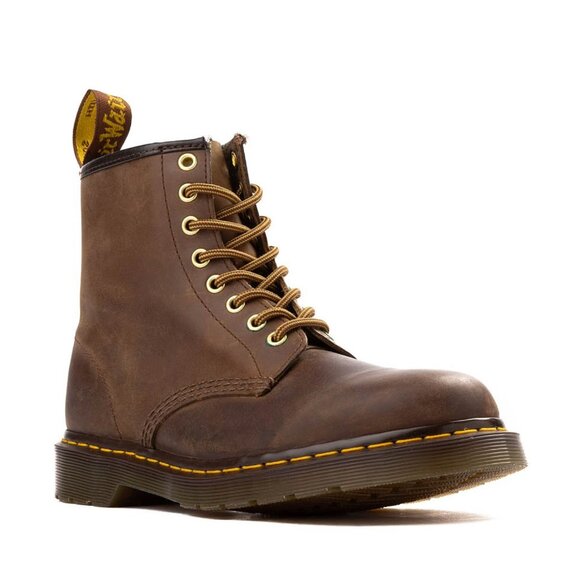 Dr. Martens 1460 8-Eye Aztec Crazy Horse Boot - Brown - Women's Size: US 9 - Picture 1 of 7